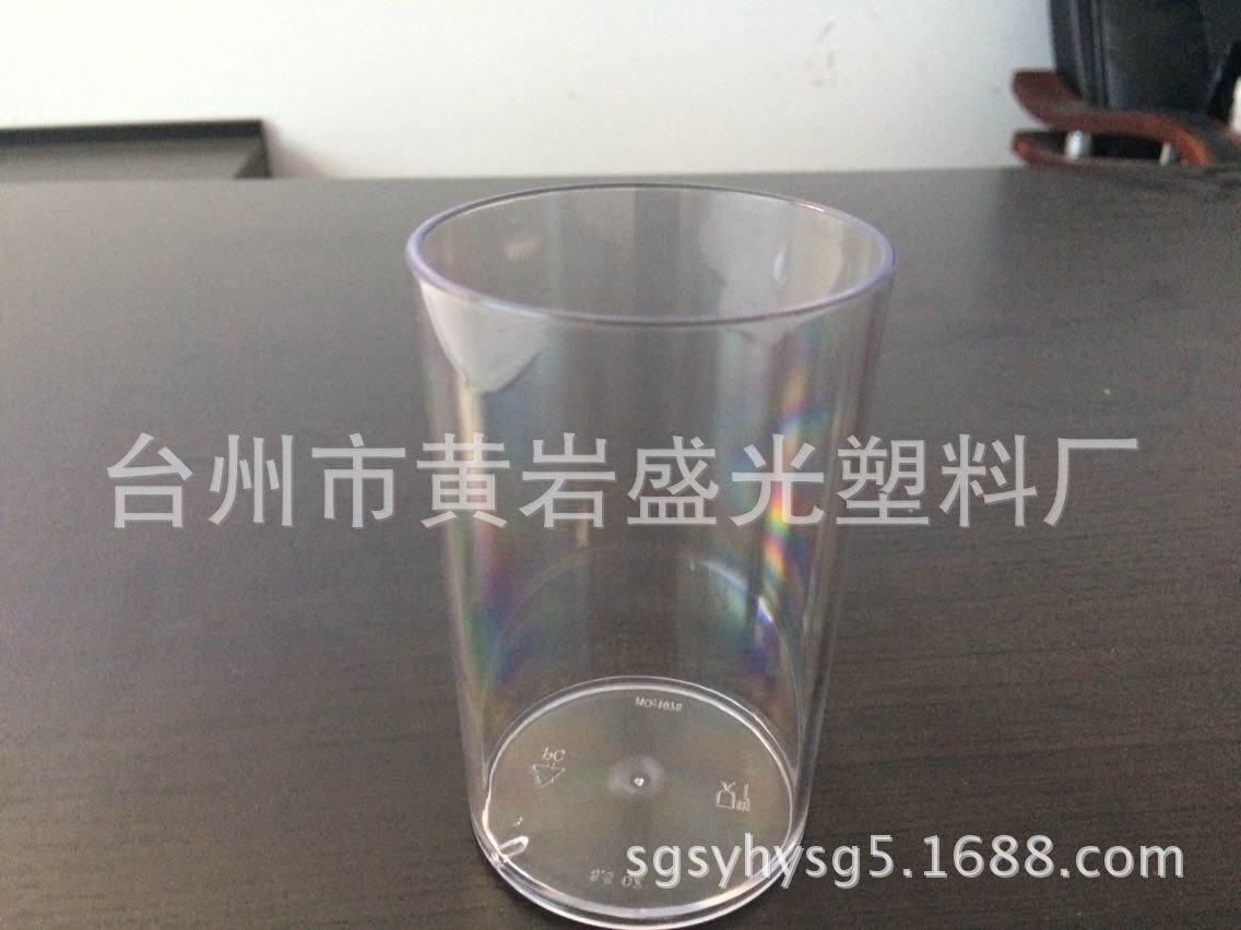 圆筒直身塑料杯 PC透明果汁杯 PC不碎杯赠品杯
